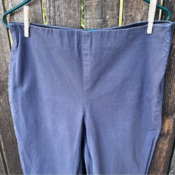 Everlane The Side-Zip Stretch Cotton Slate Gray Pants Sz 14 - Picture 9 of 16